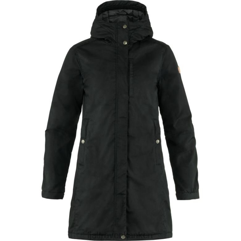 Fjallraven Kanken - Black Kiruna Padded Parka W Fjällräven Outlets