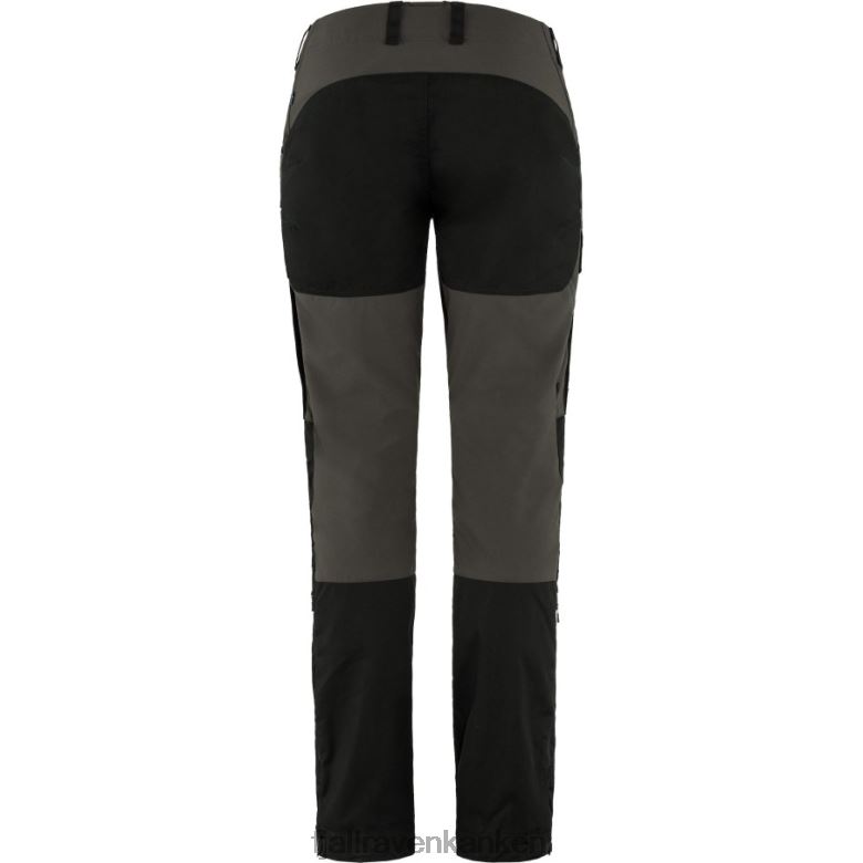 Fjallraven Kanken - Keb Trousers W Reg Black-Stone Grey Fjällräven Outlets