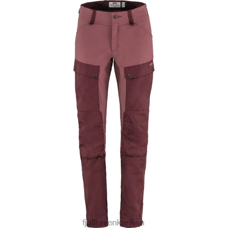 Fjallraven Sklep - Keb Trousers W Short Fjällräven Outlets Port-Mesa Purple