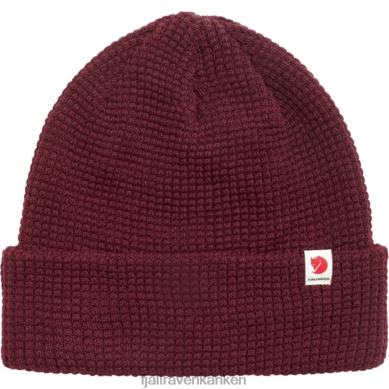 Fjallraven Kanken - Dark Garnet Tab Hat Fjällräven Outlets