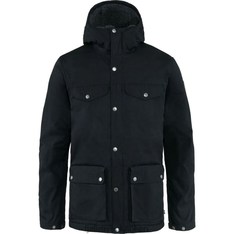 Fjällräven Polska - Black Fjällräven Outlets Greenland Winter Jacket M