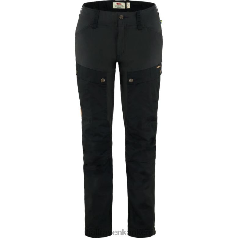 Fjällräven Polska - Fjällräven Outlets Keb Trousers W Short Black