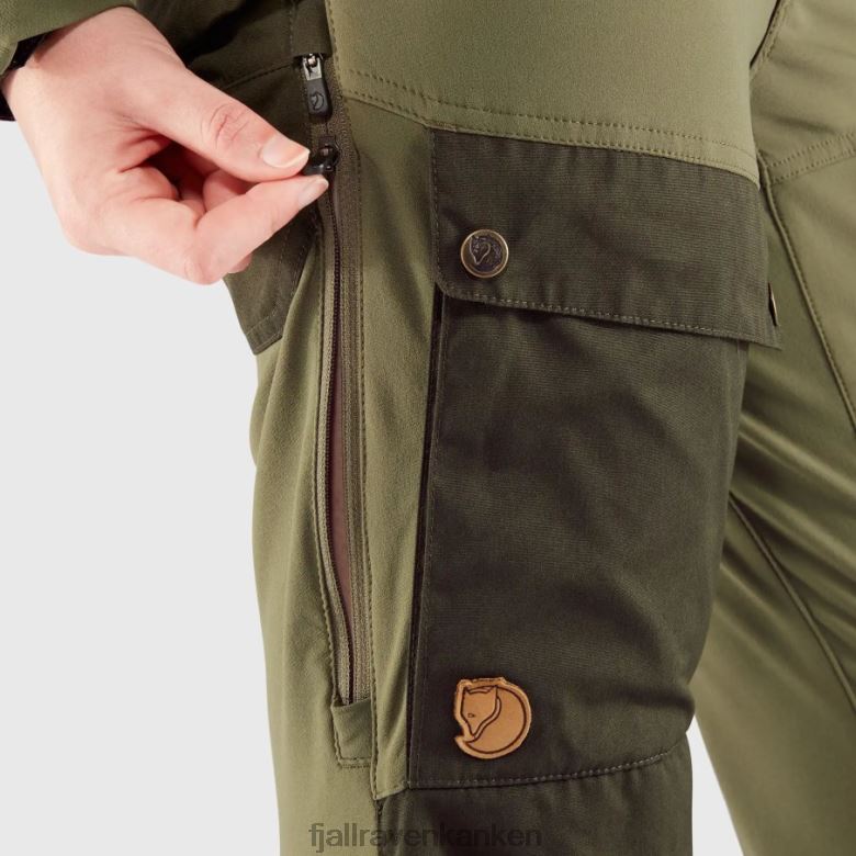 Fjallraven Kanken - Deep Forest-Laurel Green Keb Trousers W Reg Fjällräven Outlets