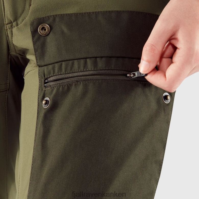 Fjallraven Kanken - Deep Forest-Laurel Green Keb Trousers W Reg Fjällräven Outlets