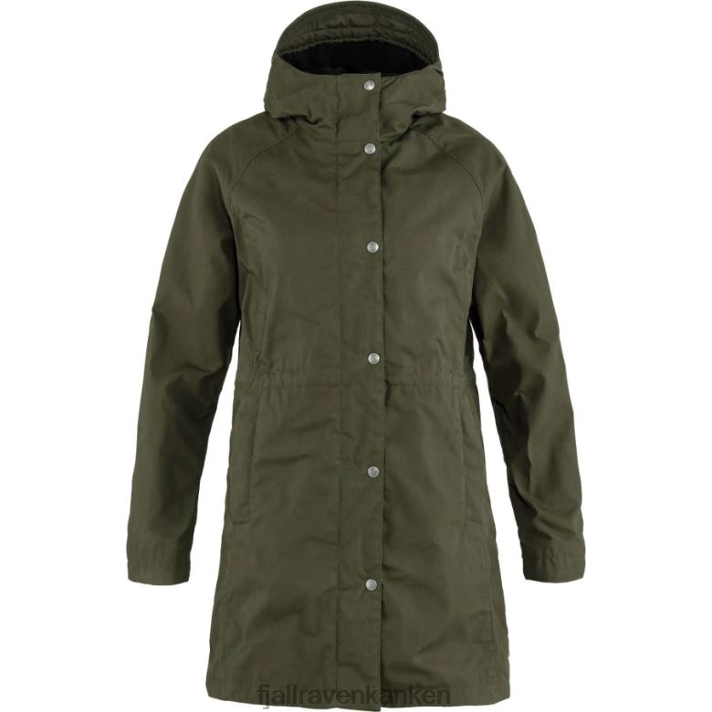 Fjällräven Polska - Fjällräven Outlets Karla Hydratic Jacket W Deep Forest