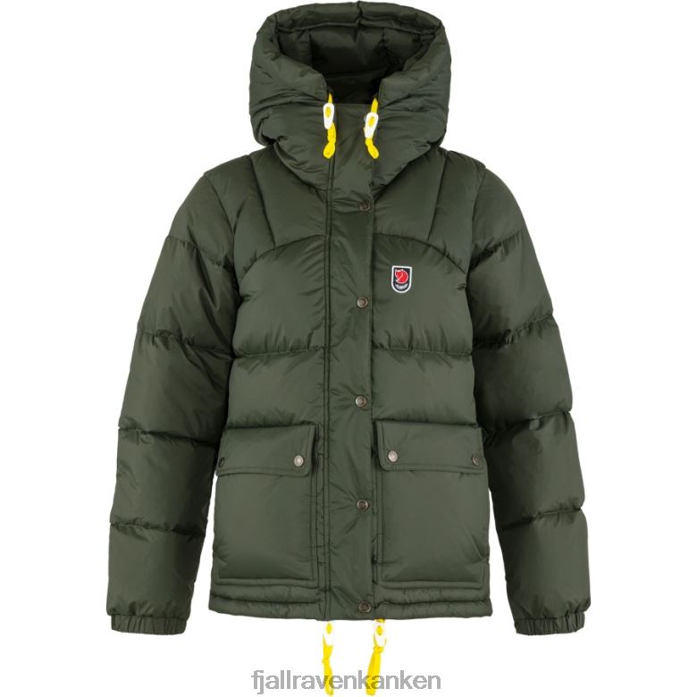 Fjällräven Polska - Deep Forest Fjällräven Outlets Expedition Down Lite Jacket W