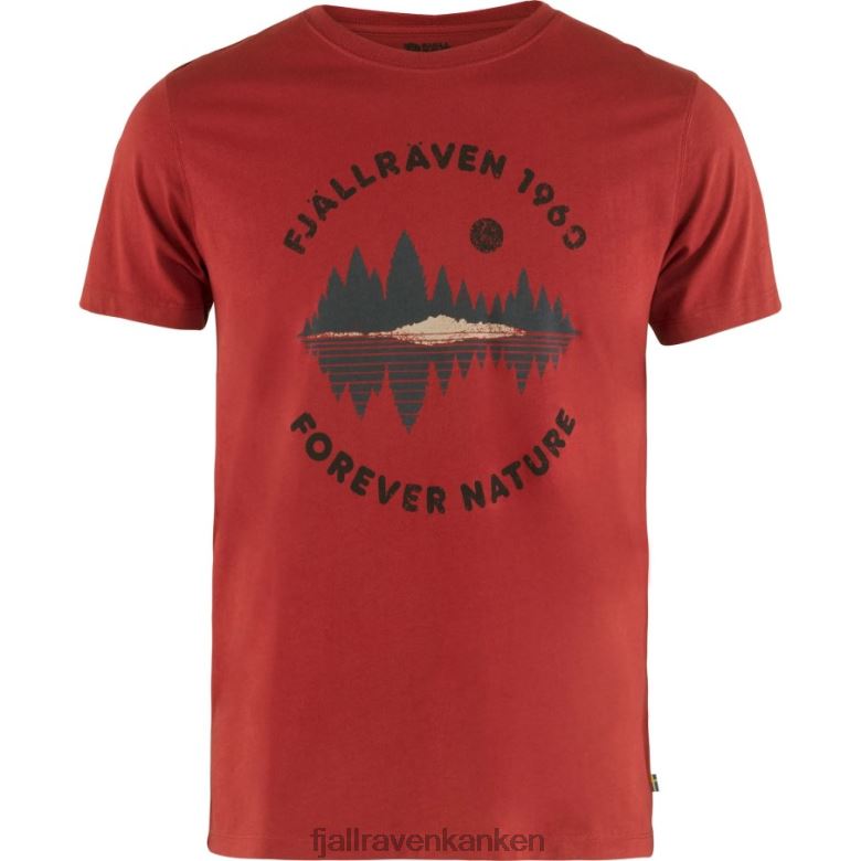 Fjallraven Kanken - Forest Mirror T-Shirt M Deep Red Fjällräven Outlets