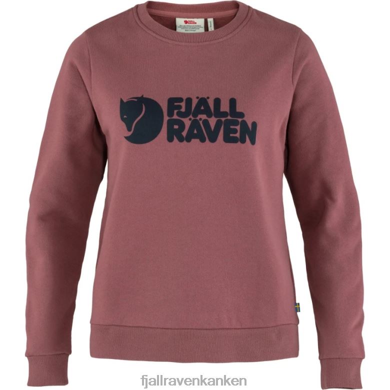 Fjällräven Polska - Fjällräven Outlets Logo Sweater W Mesa Purple