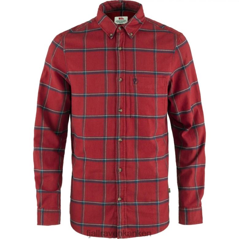 Fjallraven Kanken - Red Oak-Navy Övik Comfort Flannel Shirt M Fjällräven Outlets