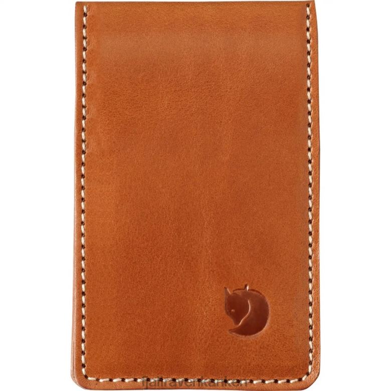 Fjallraven Kanken - Övik Card Holder Large Leather Cognac Fjällräven Outlets