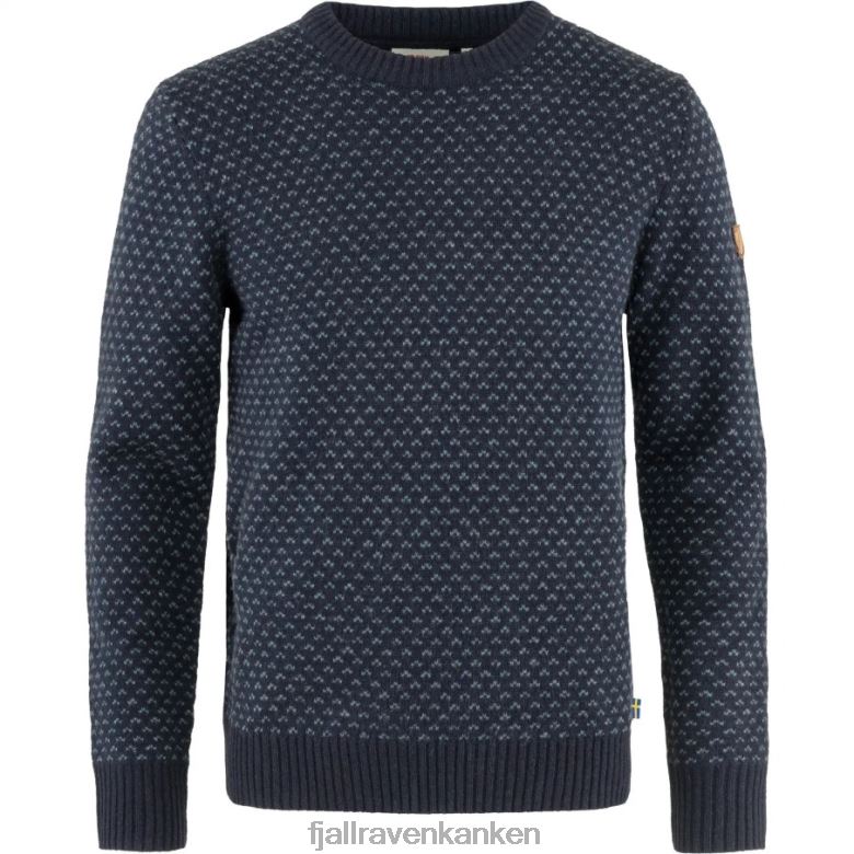 Fjällräven Polska - Fjällräven Outlets Övik Nordic Sweater M Dark Navy