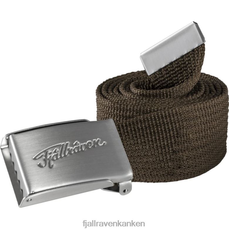 Fjällräven Polska - Dark Olive Fjällräven Outlets Övik Webbing Belt