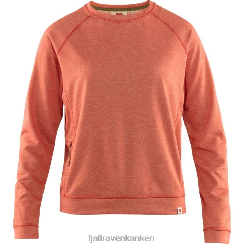 Fjallraven Sklep - High Coast Lite Sweater W Fjällräven Outlets Rowan Red