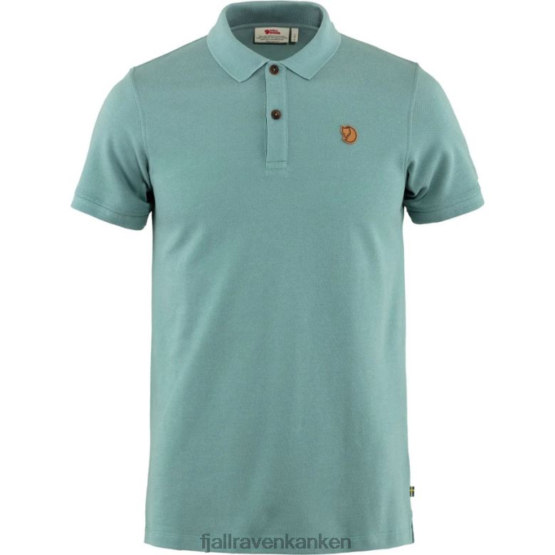 Fjallraven Sklep - Övik Polo Shirt M Fjällräven Outlets Clay Blue