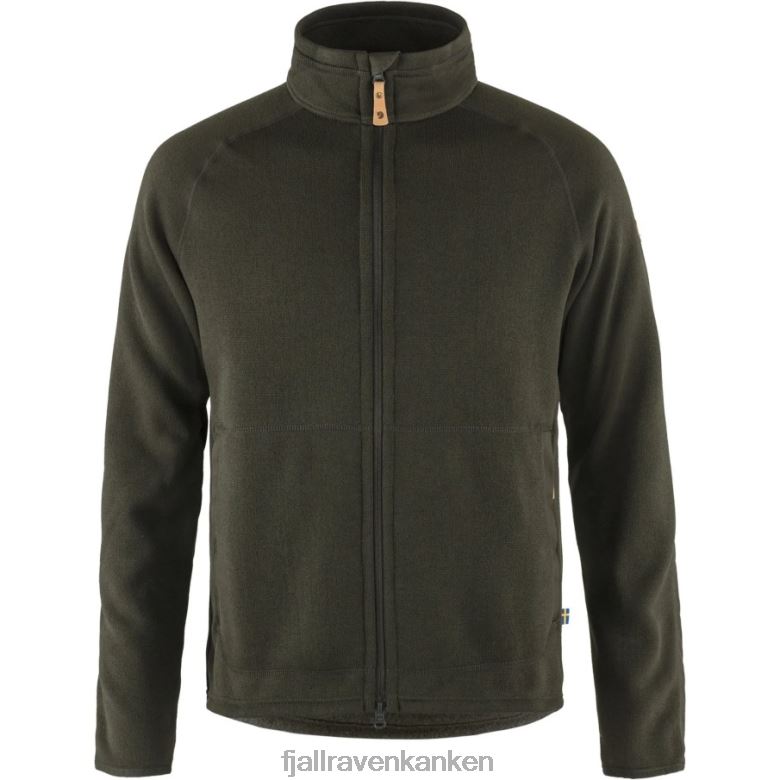 Fjallraven Kanken - Deep Forest Övik Fleece Zip Sweater M Fjällräven Outlets