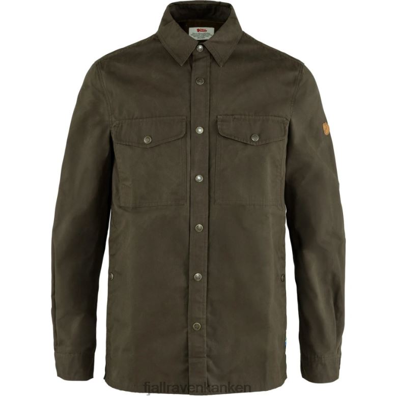 Fjällräven Polska - Fashion Fjällräven Outlets Singi Overshirt M Dark Olive