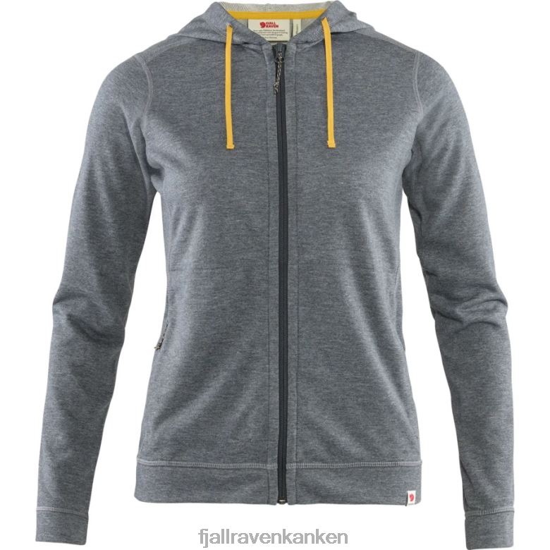 Fjallraven Sklep - Fjällräven Outlets Navy High Coast Lite Hoodie W