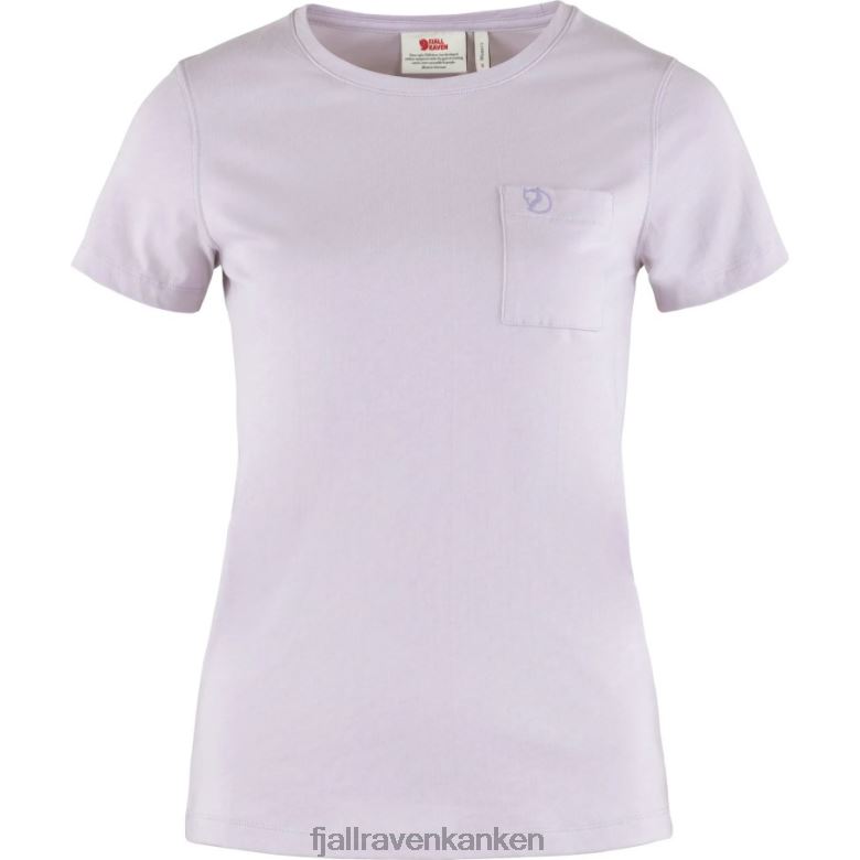 Fjallraven Kanken - Pastel Lavender Övik T-Shirt W Fjällräven Outlets