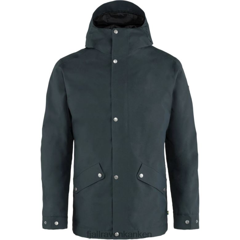 Fjallraven Sklep - Visby 3 In 1 Jacket M Fjällräven Outlets Dark Navy