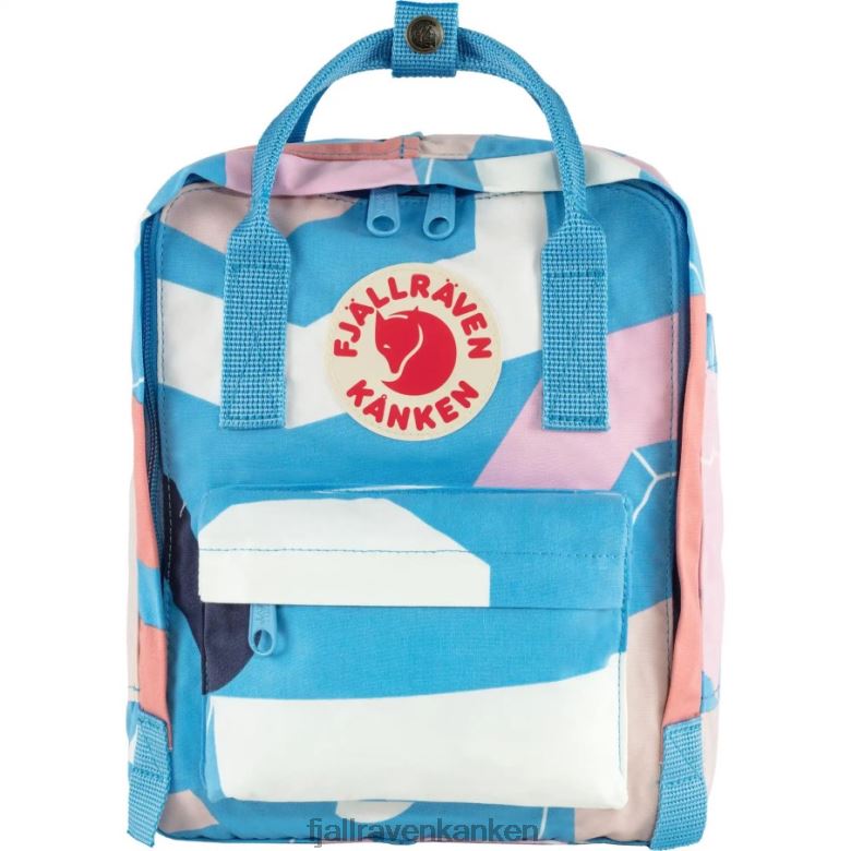 Fjallraven Kanken - Ocean Surface Kånken Art Mini Fjällräven Outlets