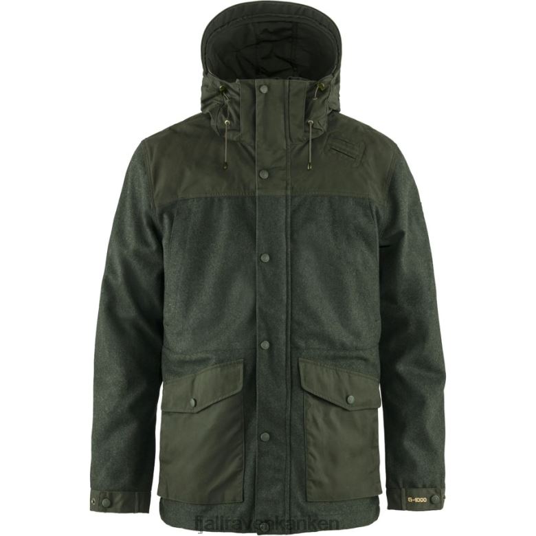 Fjallraven Kanken - Deep Forest Värmland Wool Jacket M Fashion Fjällräven Outlets