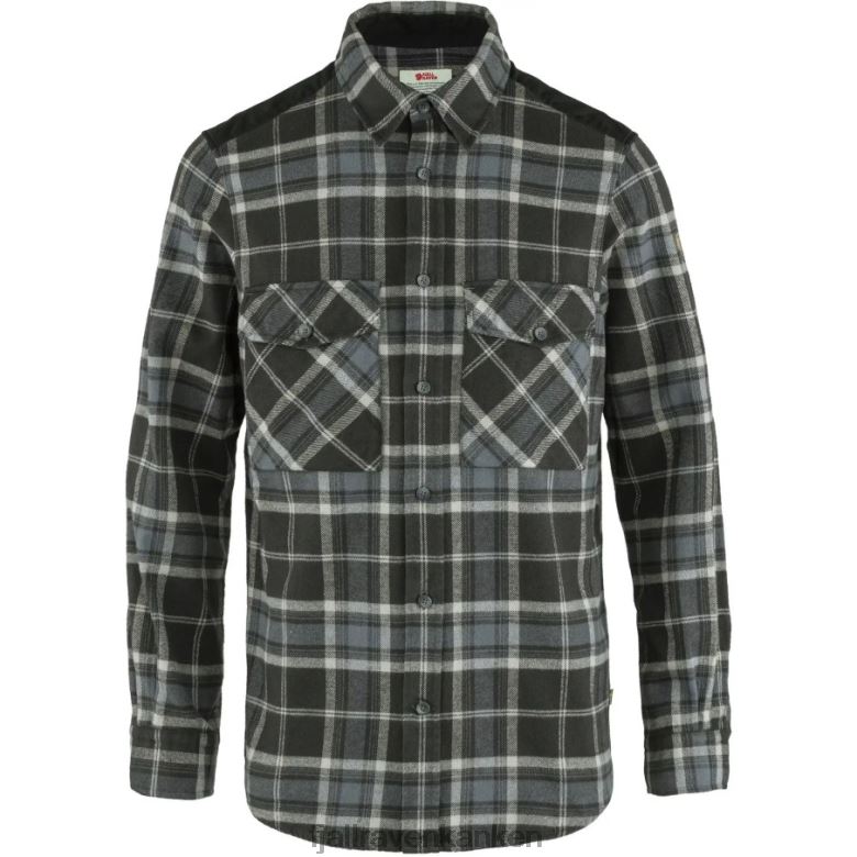 Fjallraven Kanken - Black-Fog Övik Twill Shirt M Fjällräven Outlets