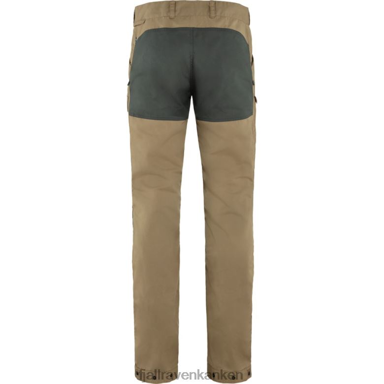Fjallraven Sklep - Vidda Pro Ventilated Trousers M Long Fjällräven Outlets Dark Sand-Stone Grey