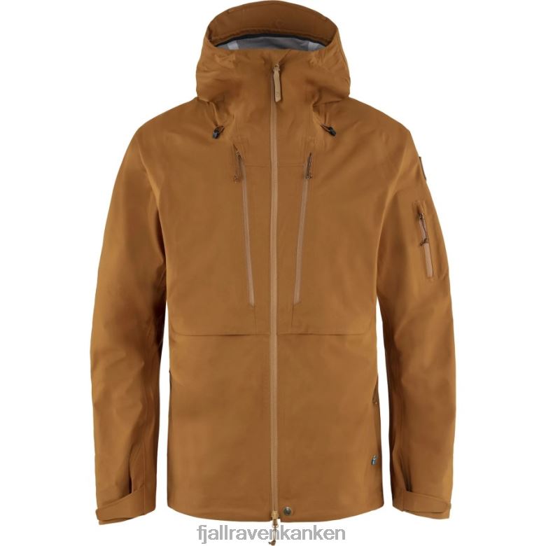 Fjallraven Sklep - Keb Eco-Shell Jacket M Fashion Fjällräven Outlets Chestnut