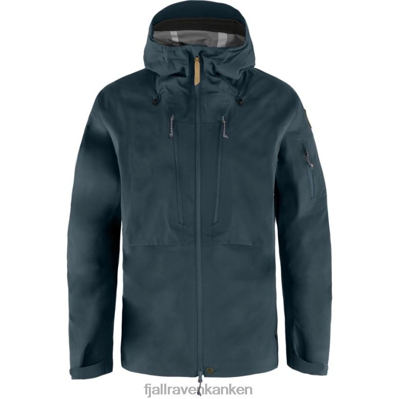 Fjällräven Polska - Fjällräven Outlets Keb Eco-Shell Jacket M Dark Navy
