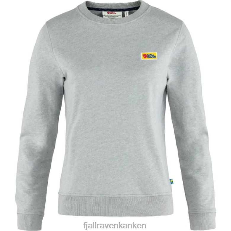Fjallraven Kanken - Grey-Melange Vardag Sweater W Fjällräven Outlets