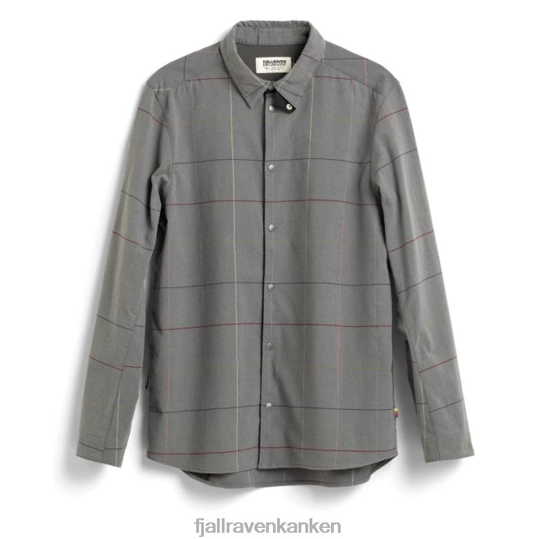 Fjällräven Polska - Fjällräven Outlets S/F Rider'S Flannel Shirt Ls M Grey Flag Window