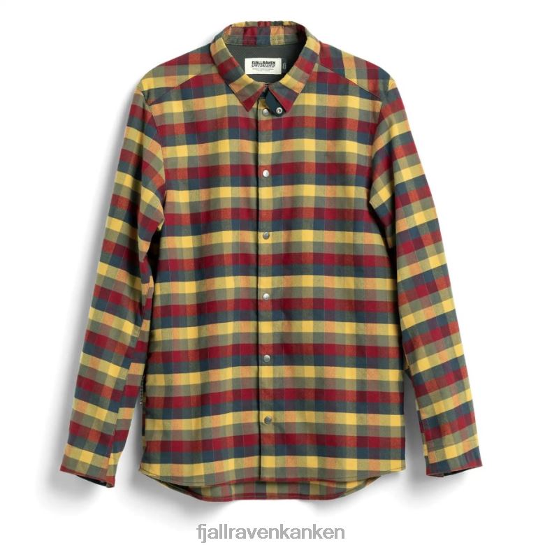 Fjallraven Sklep - Fjällräven Outlets Flag Check S/F Rider'S Flannel Shirt Ls M