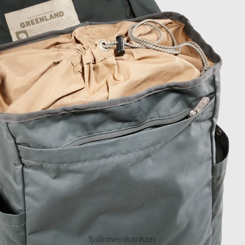 Fjallraven Kanken - Greenland Top Black Fjällräven Outlets
