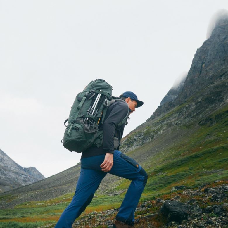 Fjallraven Kanken - Keb Fleece Hoodie M Dark Navy Fjällräven Outlets