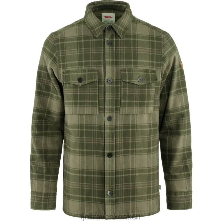 Fjallraven Kanken - Övik Lite Padded Shirt M Deep Forest-Laurel Green Fjällräven Outlets