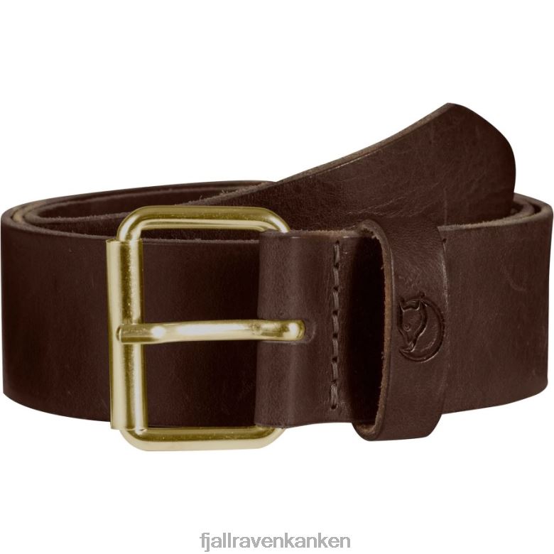 Fjallraven Kanken - Singi Belt 4 Cm Leather Brown Fjällräven Outlets