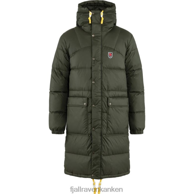 Fjällräven Polska - Deep Forest Fashion Fjällräven Outlets Expedition Long Down Parka M