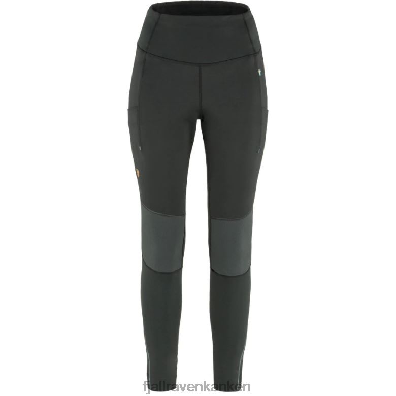 Fjallraven Sklep - Fjällräven Outlets Black-Iron Grey Abisko Vrm Trekking Tights W