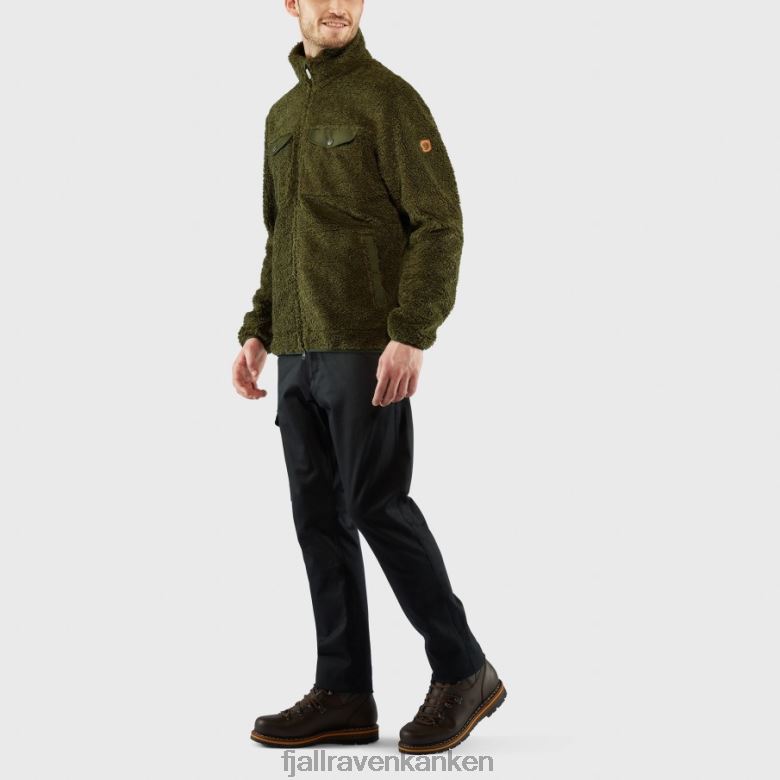 Fjällräven Polska - Fjällräven Outlets Greenland Pile Fleece M Dark Grey