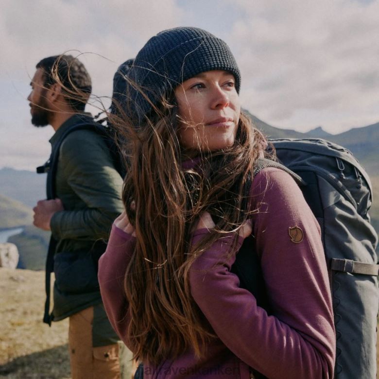 Fjallraven Kanken - Keb Fleece Hoodie W Mesa Purple Fjällräven Outlets