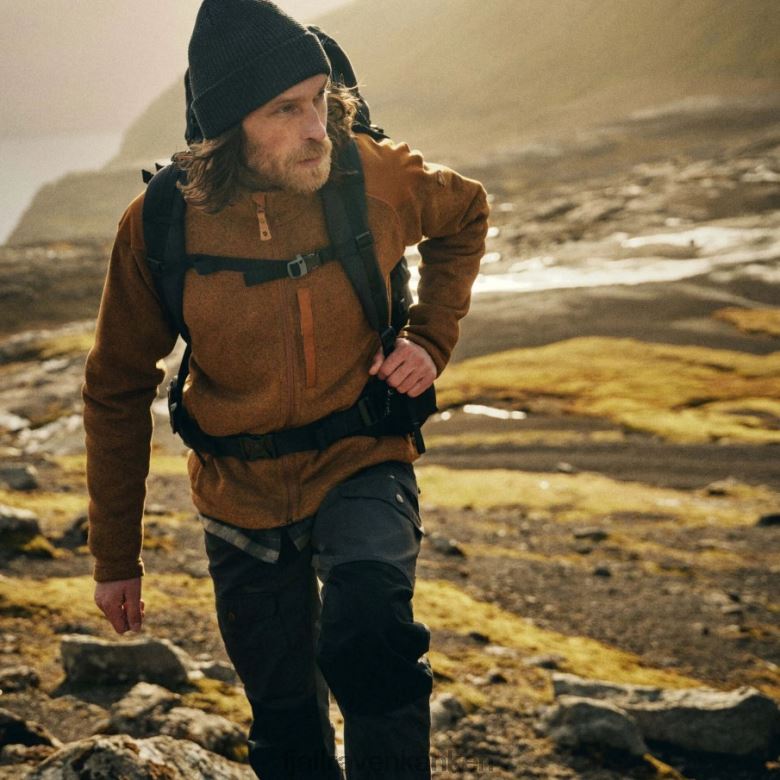 Fjallraven Sklep - Fjällräven Outlets Chestnut Buck Fleece M