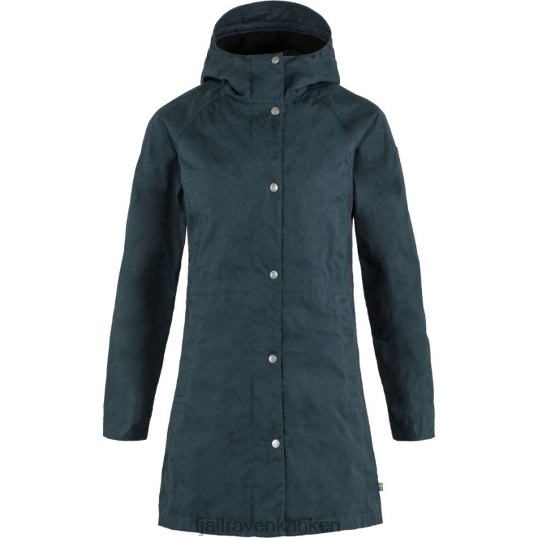 Fjallraven Sklep - Fjällräven Outlets Dark Navy Karla Hydratic Jacket W