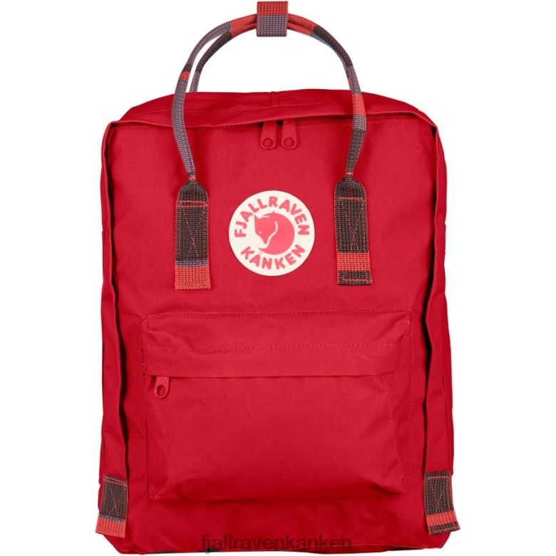 Fjällräven Polska - Fjällräven Outlets Kånken Deep Red-Random Blocked