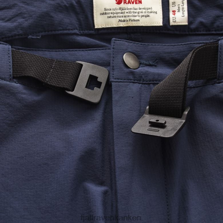 Fjällräven Polska - Navy Fjällräven Outlets High Coast Hike Trousers M Reg